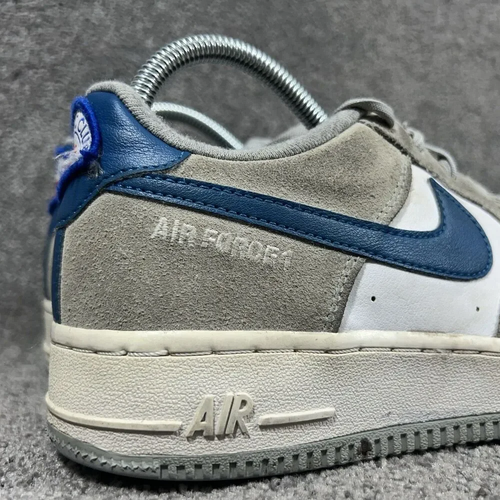 Nike Air Force 1 LV8 Low Athletic Club DH9597-001 Kid Size 6Y White Blue Shoes